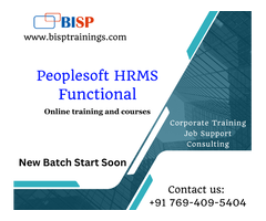 Peoplesoft HRMS Functional Training and Certification Course