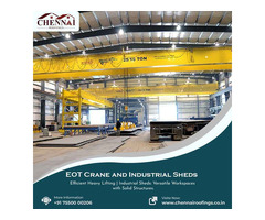 EOT Crane and Industrial Sheds Manufacturer