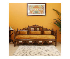 Don't Miss Out - Buy the Perfect 3-Seater Wooden Sofa!