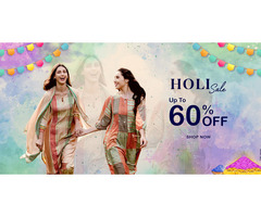 Festive Holi Sale Upto 60% OFF At SHREE