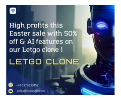 High profits Easter 50% off Letgo clone!