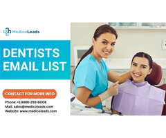 Purchase Top Dentists Email List from MedicoLeads