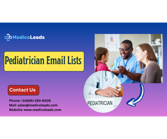 Access Highly Targeted Pediatrician Email List in the US