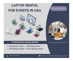 Customized Laptop Rental in the USA