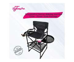 Classic Makeup And Hair Chair – Power Strip Package