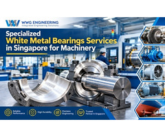 Specialized White Metal Bearings Services in Singapore