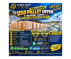 30-PALLET USD INVENTORY — JKIA / BONDED-WAREHOUSE AREA