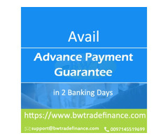 Advance Payment Guarantee for Developers & Suppliers