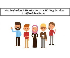 Get Professional Website Content Writing Services