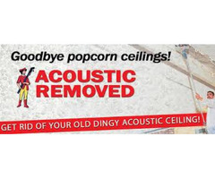 Popcorn Ceiling Removal Service