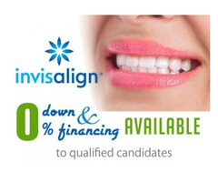 Invisalign 0% down & financing