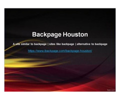 Backpage Houston
