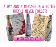Out of The Box Party Invitations - Invitation in a Bottle