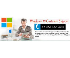 Windows 10 Contact Number +1-888-352-9606