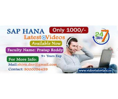 SAP HANA VIDEO TUTORIALS(prathap reddy)