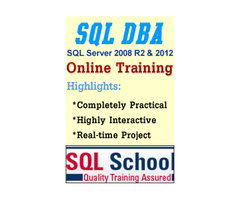 LIVE ONLINE TRAINING ON SQL Server 2012 DBA WITH PROJECT