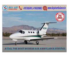 Use Sky Air Ambulance in Varanasi with Medical Aid