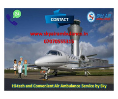 Use Sky Air Ambulance Service in Dimapur at Low Budget