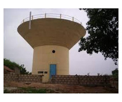 Overhead water tank waterproofing