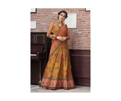 Get Mustard Color Lehenga From Mirraw At Best Prices - 3
