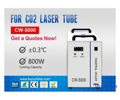 CW5000 Water Chiller for CO2 Laser Cutting Machine