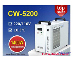 Recirculating Water Chiller CW5200 for 130W co2 laser