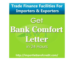 Get Bank Comfort Letter MT799 for Huge Commodity Trade Deals