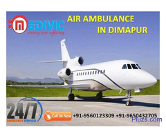 Get Extraordinary Exigency Care Air Ambulance from Dimapur