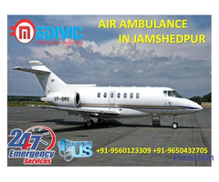 Book Much Probable Fare Air Ambulance from Jamshedpur