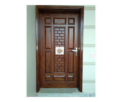 Polishing works for doors.