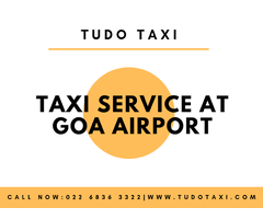 Goa Airport Taxi Service - Tudo Taxi