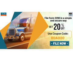 File IRS form 2290 online with eForm 2290