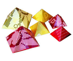 Get Custom Printed Pyramid Packaging Boxes