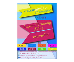 internship in chennai for eee - 2