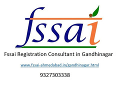 Consultant for FSSAI license registration in Gandhinagar
