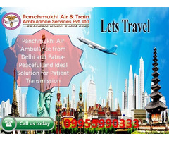 Air Ambulance in Patna for Emergency Patient Relocate