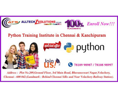 Best Python Training institute in Velachery