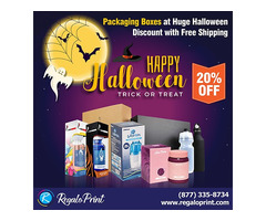 Packaging Boxes At Huge Discount Of Halloween