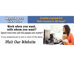 CREATE A POWERFUL SIDE INCOME IN 30 DAYS!