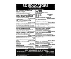 Admission Open For I.T Professional Courses