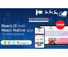 React Native App for E-Commerce at Just $4999: A Xmas Offer