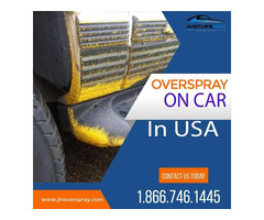 Overspray on Car in USA