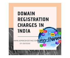 Domain Registration Charges In India-AGM Web Hosting