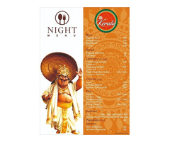 Authentic Kerala Cuisine(Kerala Night Menu)