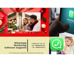 WhatsApp marketing software supports