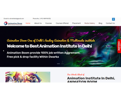Animation Institute in Delhi - 100% placement assistance
