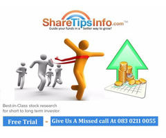 Indian Share Market Tips Provider for Stocks and Commodity