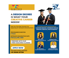 Start A Creative Career With Hamstech’s B.A. Hons Degree!