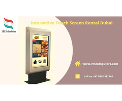 Touch Screen Kiosk Rentals for Events in Dubai