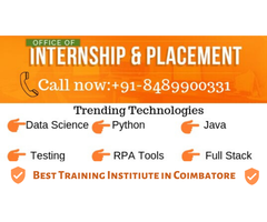 Final Year Project Center, Internship in Coimbatore